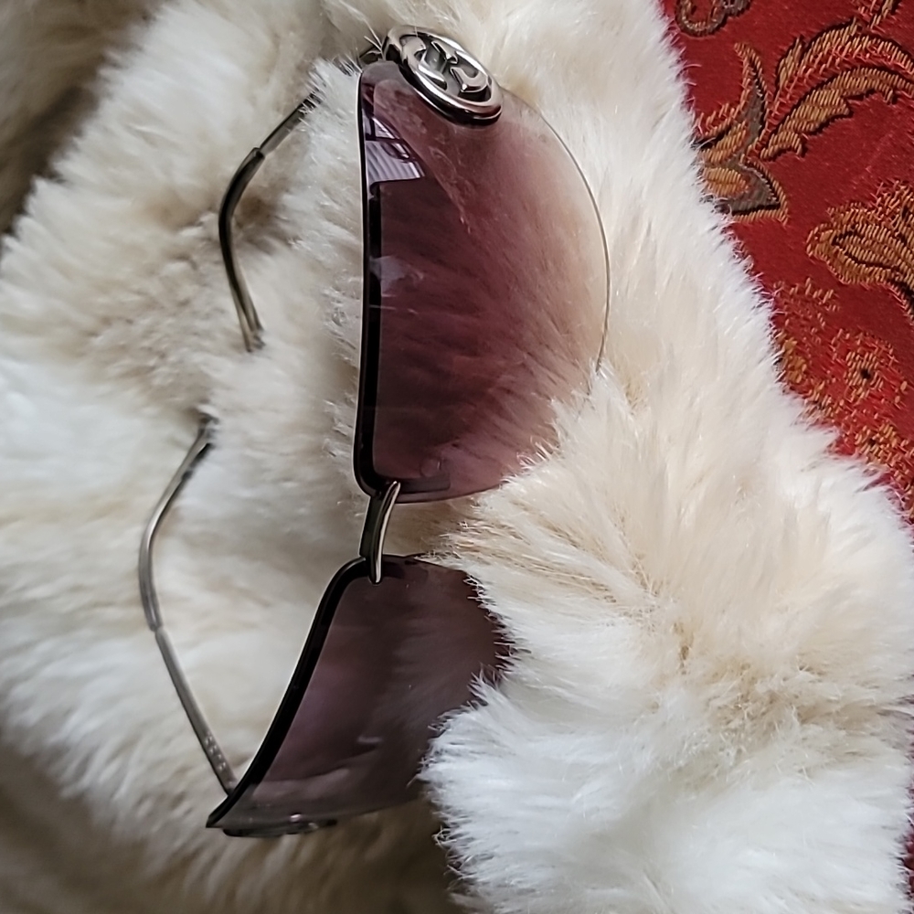 Gucci Double G Rimless Gradient Sunglasses